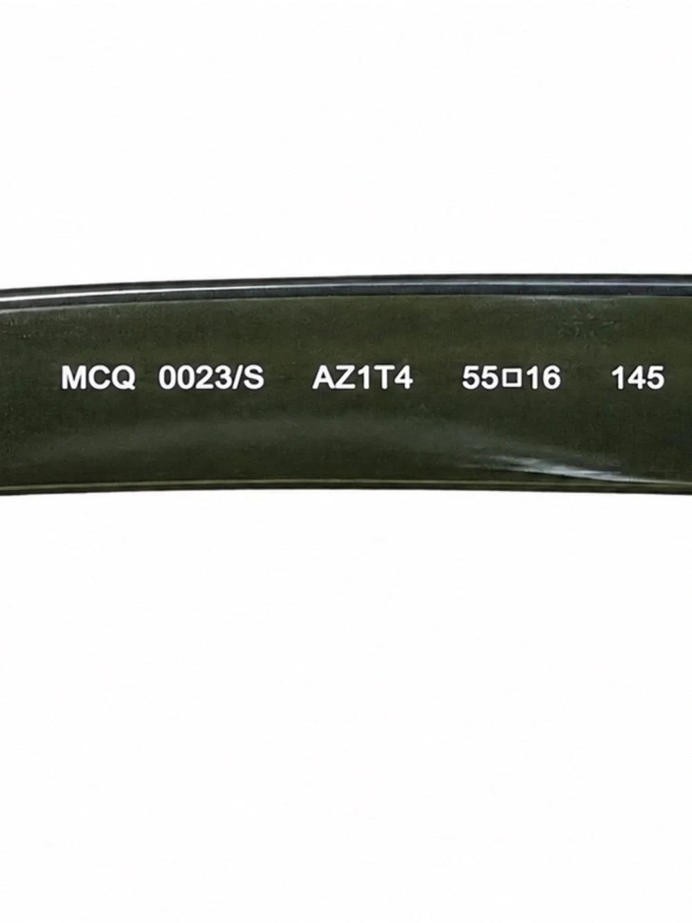 Alexander McQueen Dark Green  Frame Sunglasses (small scratches on lens )